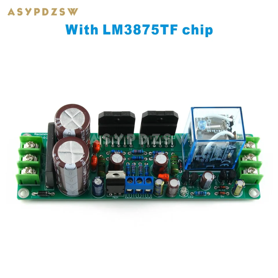 HIFI Stereo LM3875TF Výkonový zosilňovač základne na súprave DIY Circuit Gainclon