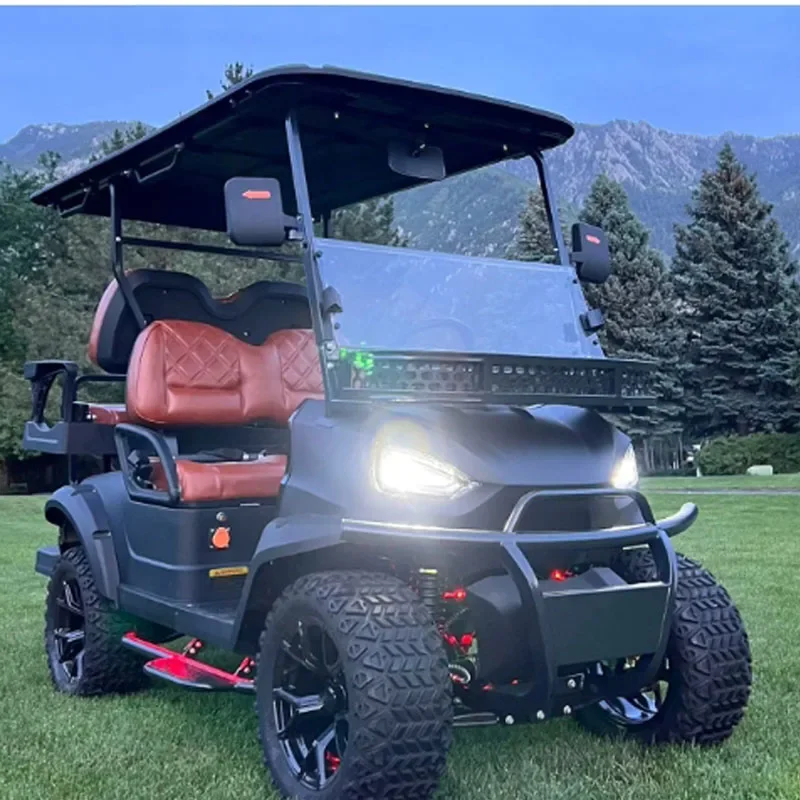 High Endurance 72 V Golfový vozík lítiová batéria odolné golfové vozíky Electric 6 Stereter na predaj