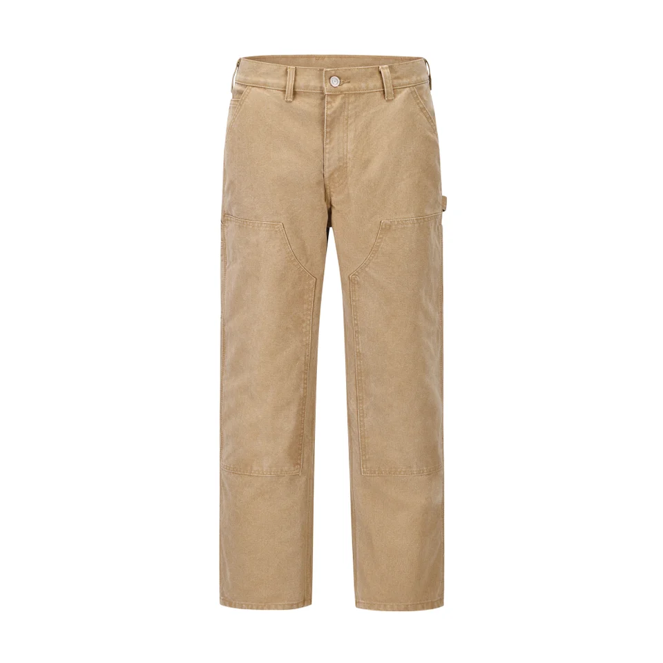 High Street Vibe Sashes Sashes Straight Baggy Nákladné nohavice pre mužov Y2K Harajuku Cleanfit Príležitostné džínsové nohavice nadmerné džínsy