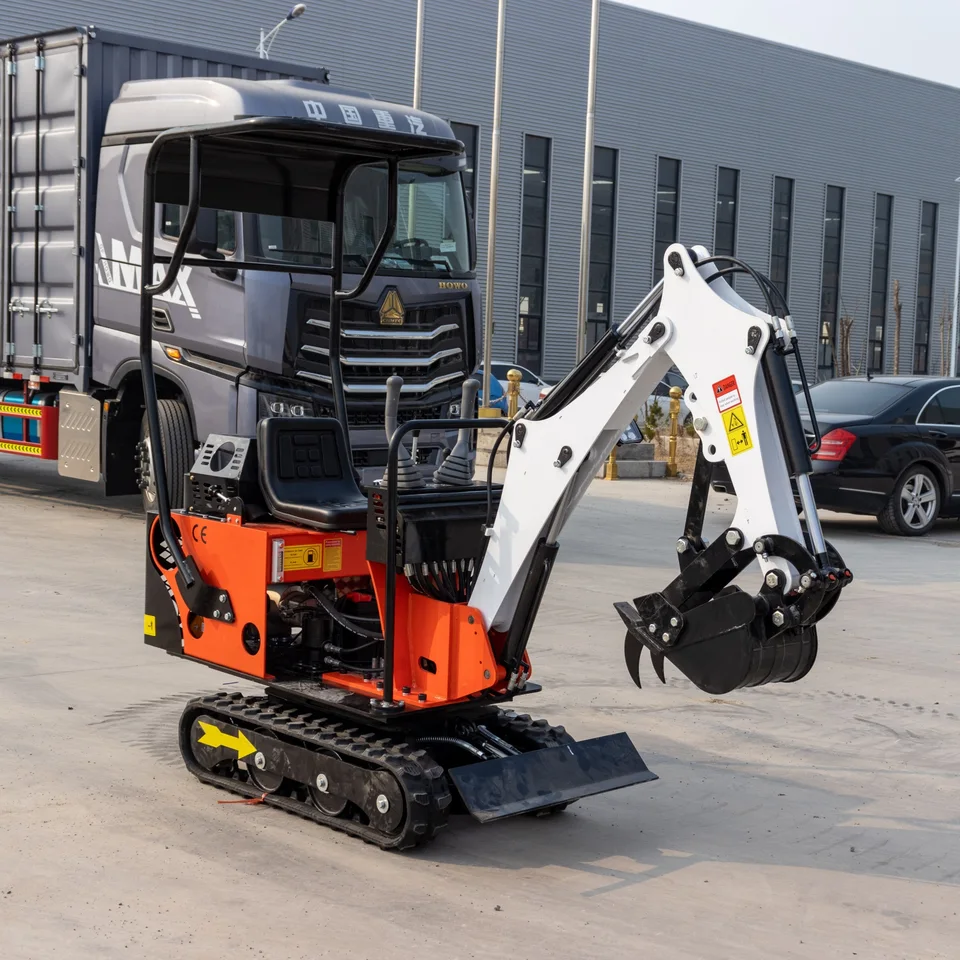 HIGHTOP 0,8T Mini Excavator Engine EPA Voliteľné domáce mini rýpadlo na predaj