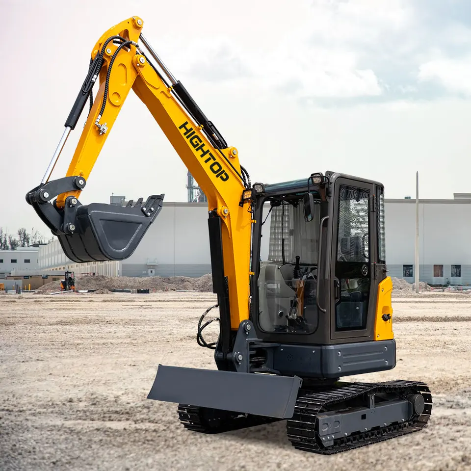 Hightop HT35 China Excavator Cena 3,5ton 4ton Small Digger s vedrom