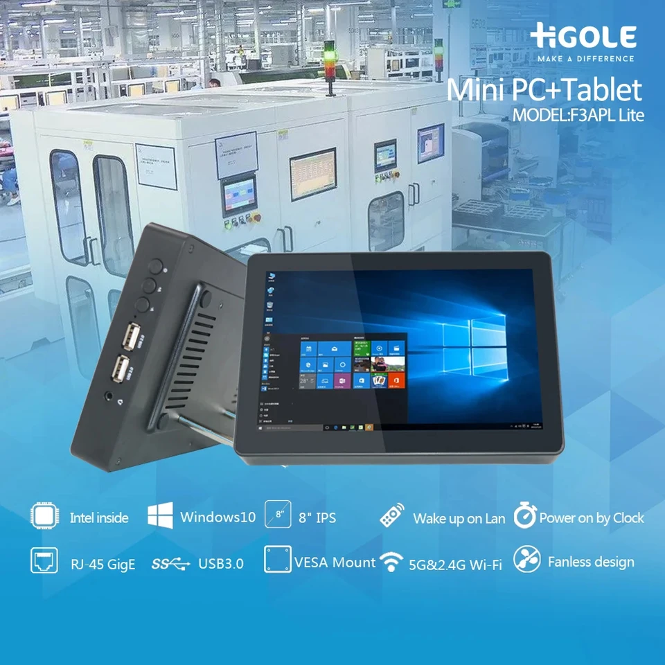 Higole F3APL Fanless 8 