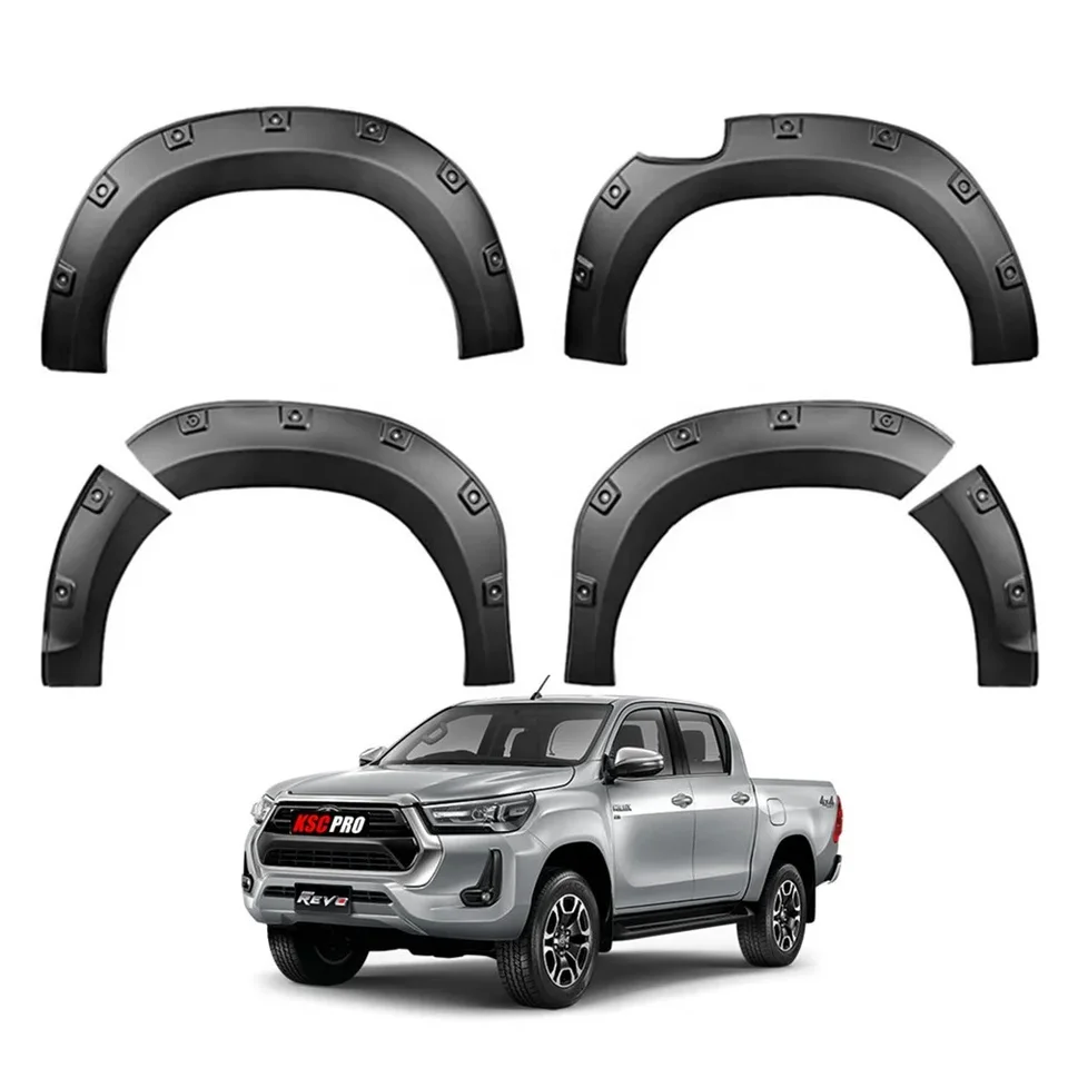 Hilux Fender Fender vreckové predĺženia kolieska pre toyota Hilux Revo 2021-2022