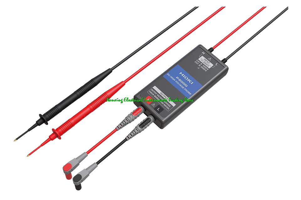 Hioki DC Vysoké napätie DC 2000v Ponue P2000 môže pripojiť Hioki Clampter alebo digitálny multimeter (DMM).