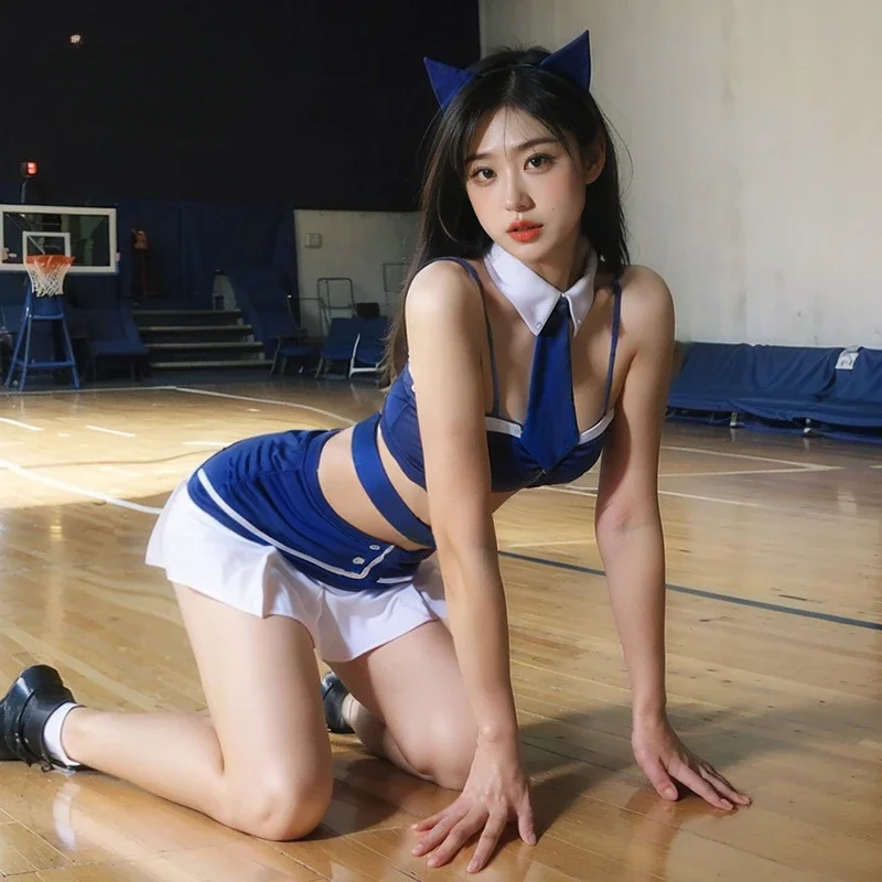 Hip zabalenie sukňa Horúca tajomník pre dospelých Games študent flirt sexu