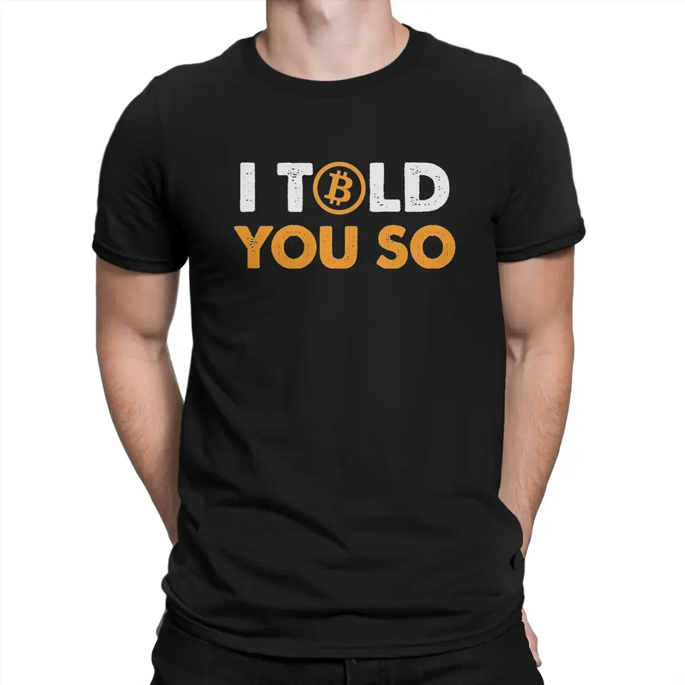 Hipster som ti povedal, takže bitcoin vtipné tričká Men posádka krk na bavlnu tričko kryptomeny umenie krátke rukávy tričko 4xl 5xl