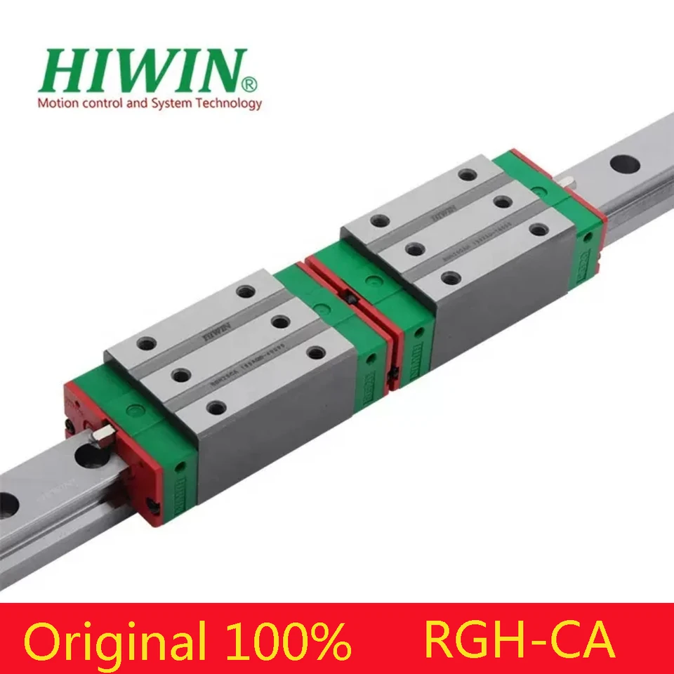 Hiwin Linear Roller Guide RGH15CA RGH15CAH RGH15 KONTÁLNE BLOKOVÉ RAPKY PRE 3D tlačiareň CNC STROJ ČASŤ ČASŤ OVLÁDACIE SKLADOVANIE