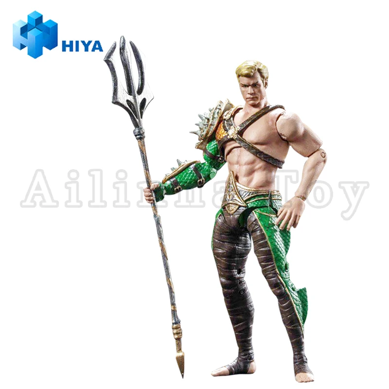 Hiya 1/18 4inch Akčná figúrka vynikajúca mini séria Injustice 2 séria Aquaman Anime pre darčekovú dopravu zadarmo