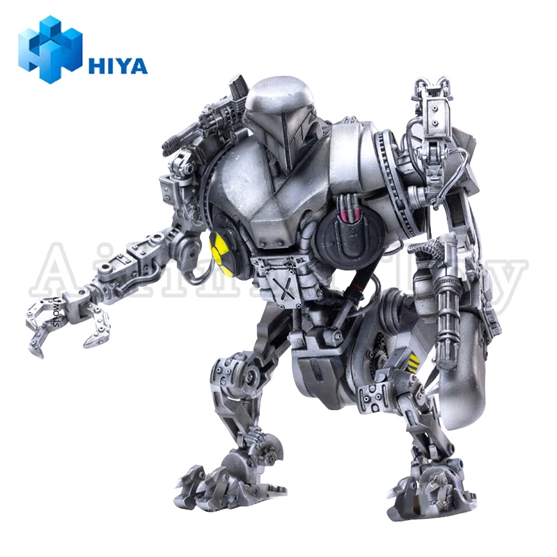 Hiya 1/18 5inch Akčná figúrka vynikajúca mini séria Robocop2 RoboCain Anime pre darčekovú dopravu