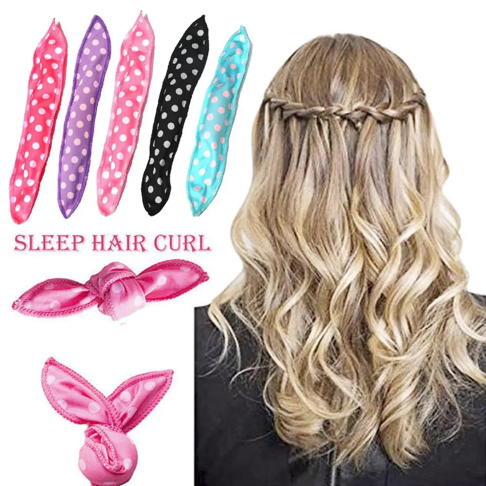 Hladký povrch jemné kúzla starostlivosť o vlasy DIY Styling Curler Tools Tools Gentle Offer Hair Roller Rod opakovane použiteľný pre dievča krásy Z5K8