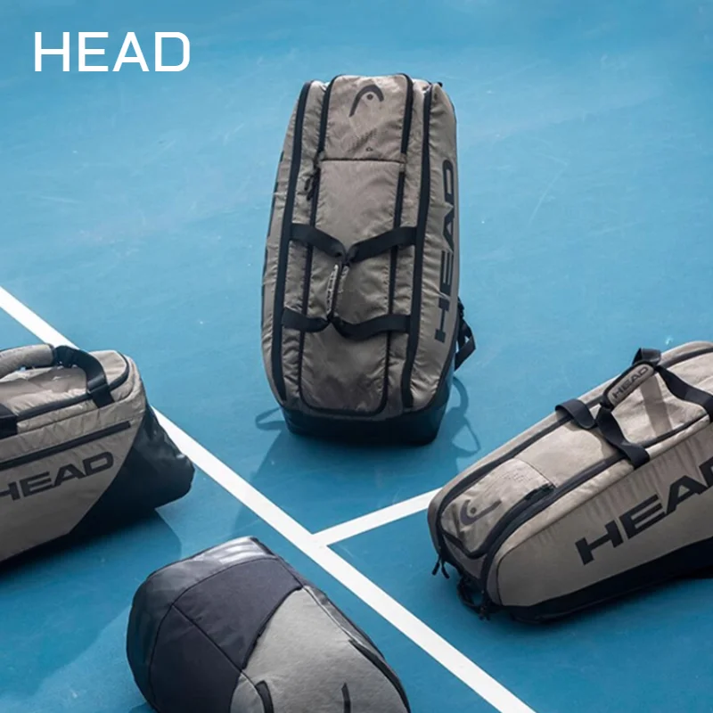 Hlava tenis badminton raketa vrecka veľká kapacita športovej kabelky retro tréningové oblečenie topánky batoh