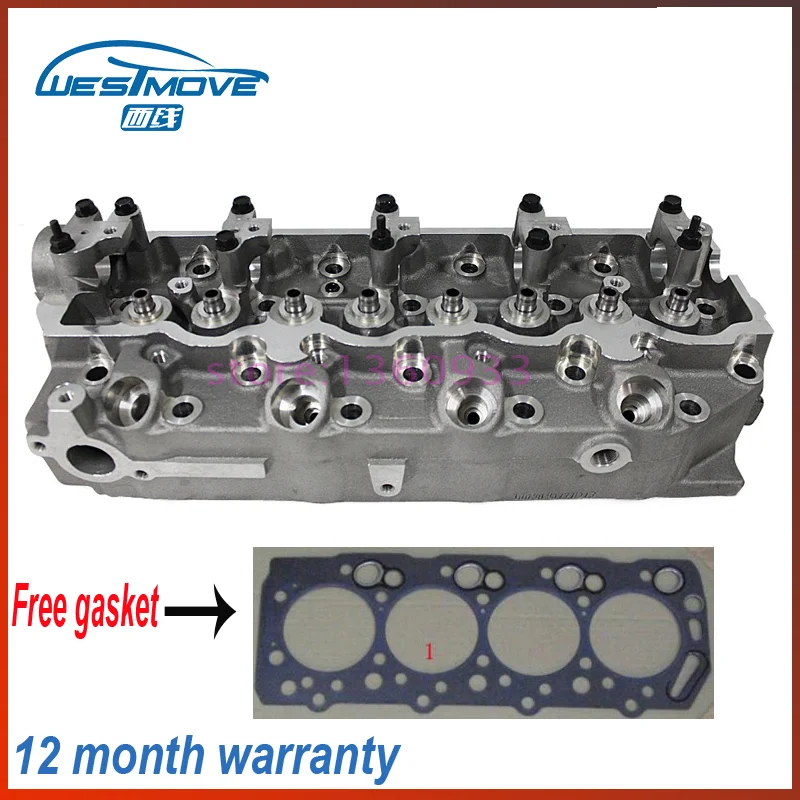 hlava valca pre Ford Bronco II Ranger 2WD Ranger 4WD 2346CC 2,3 D TD Hyundai H100 H1 2,5 D 2476CC 8V -1988 MOTOR 4D56 4D55T