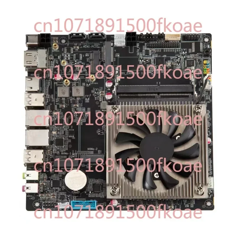 Hlavná doska AMD ITX Ryzen 5800U 5825U ALL-IN-ONE Priemyselné riadenie hlavná doska Mäkká trasa Čierna Anhui NAS Hlavná doska