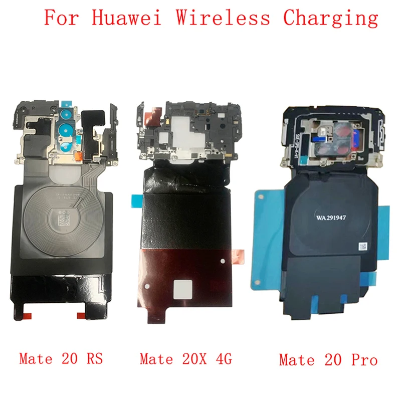 Hlavná doska Cover Chip NFC Modul anténa pre Huawei Mate 20 Pro 20 Rs 20x 5G 5G bezdrôtové nabíjacie flex káblových dielov