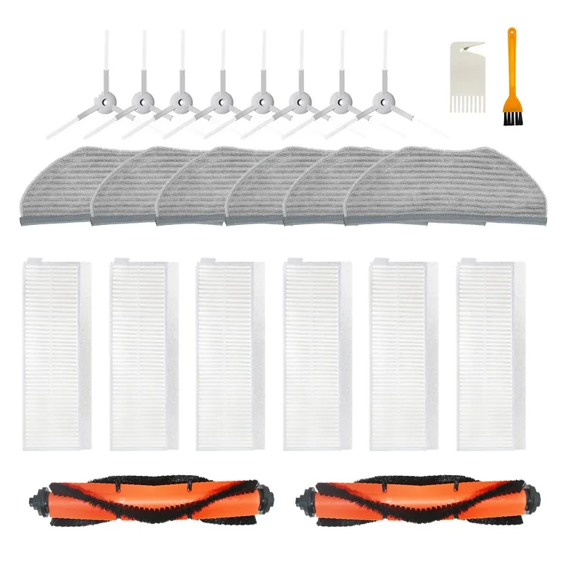 Hlavná kefka na bočné kefy Hepa filter mop handrička pre Xiaomi Mijia G1 Mjstg1 MI robot vákuum-mop esenciálne príslušenstvo
