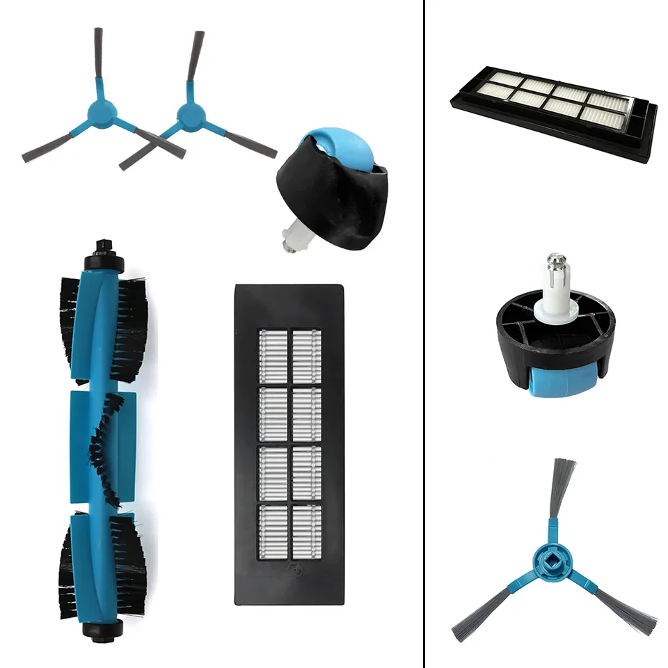 Hlavné kefové filtračné koleso pre Conga 3090 3091 3092 Vysávač robot sada robotov Zametací robot vysávač