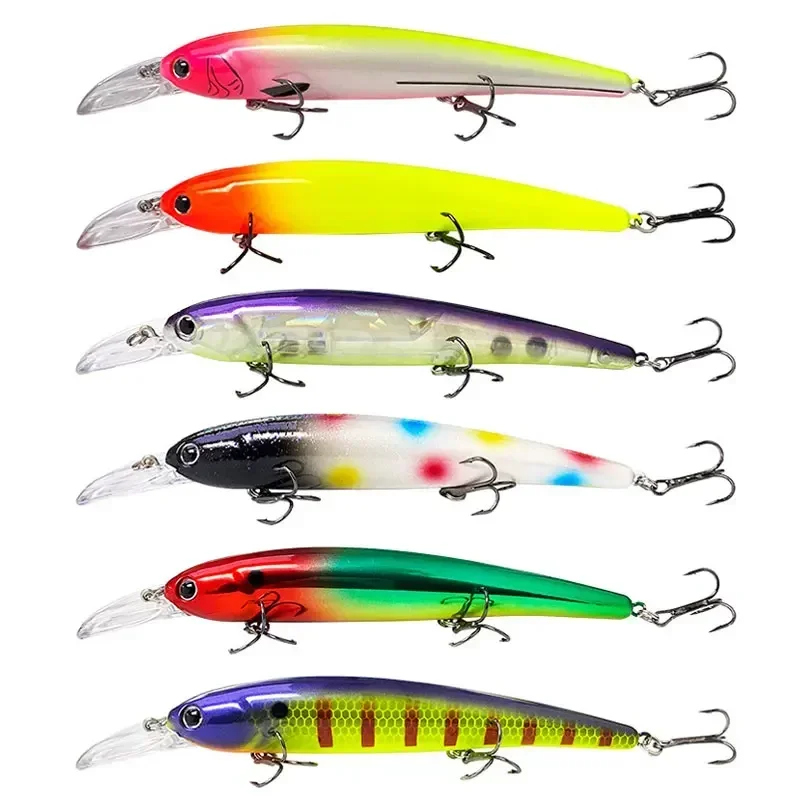 Hlboké potápačské rybolovné návnady Dlhý jazykový doska plávajúce Minnow 145 mm 16,8 g Luya návnada čerstvá morská voda návnada Umelá návnada