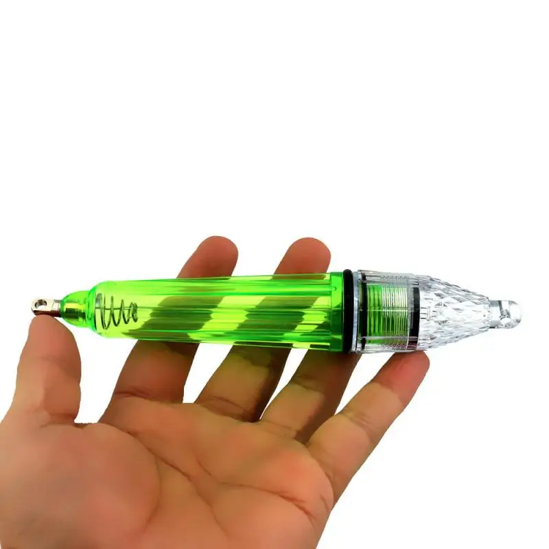 Hlboké rybárske žiarovky 11,5 cm AA batéria pod vodou LED ryby Láska Elektronická návnada náčinie na ryby lampa Lampa Lure Lure Light