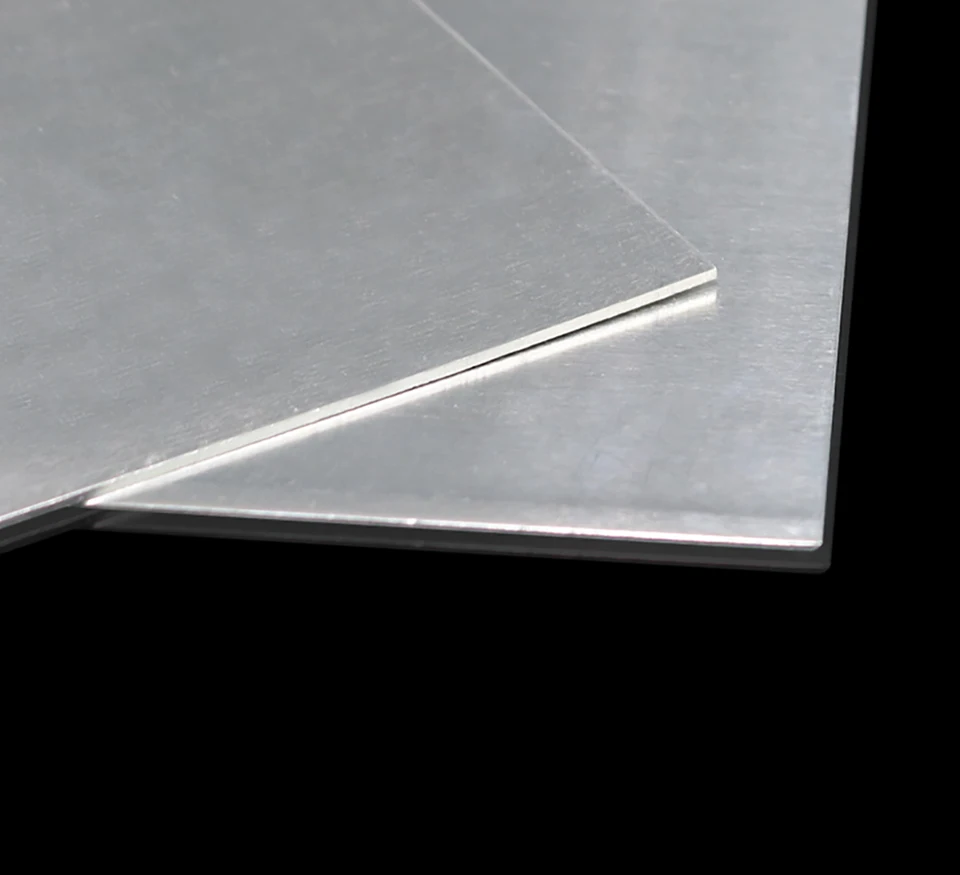 Hliníková doska hrubá 0,3 až 2 mm tenký hliníkový list DIY DIY Príslušenstvo 100x100/120x240/200x200/250x250 mm