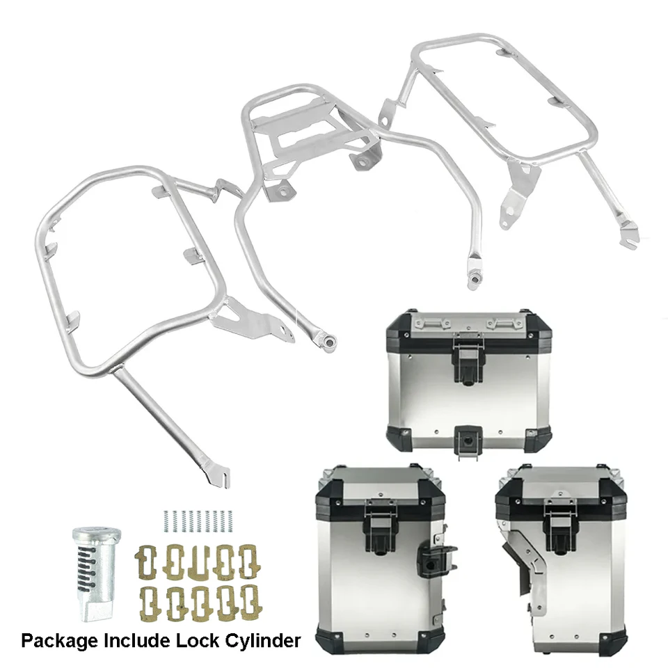 Hliníková skrinka na zadnú batožinu pre BMW R1200GS R1250GS Adventure GS R1250 2013-2023