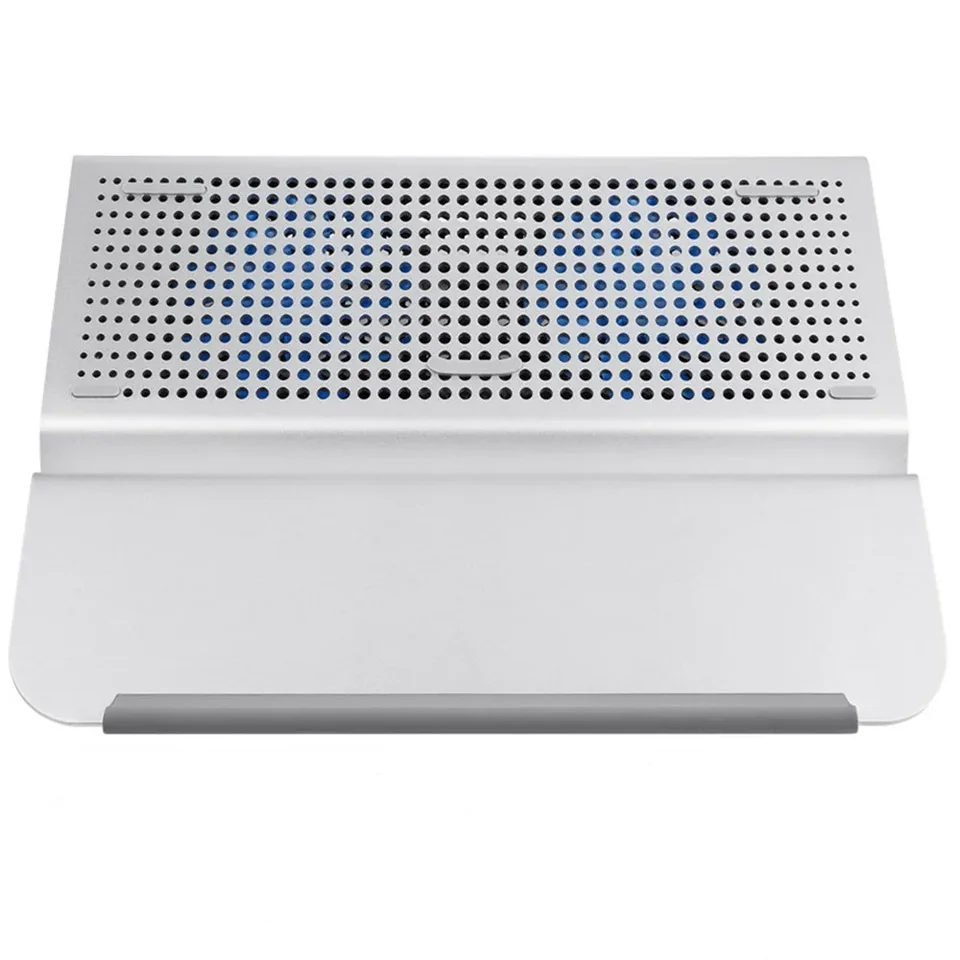 Hliníková zliatina +ABS Duálny ventilátor prenosného chladiča 2 USB 15,6 palca 17,3 tepelníka Mobilný telefón Tablet Tablet Ovládanie rýchlosti ovládacieho držiaka