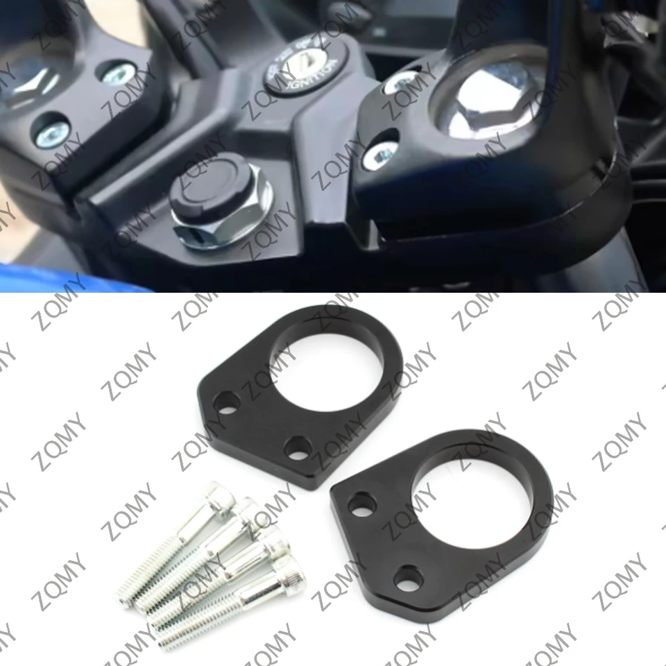 Hliníkový motocykel spútaný spacerový držiak na spúcňu pre Suzuki Gixxer 250 SF