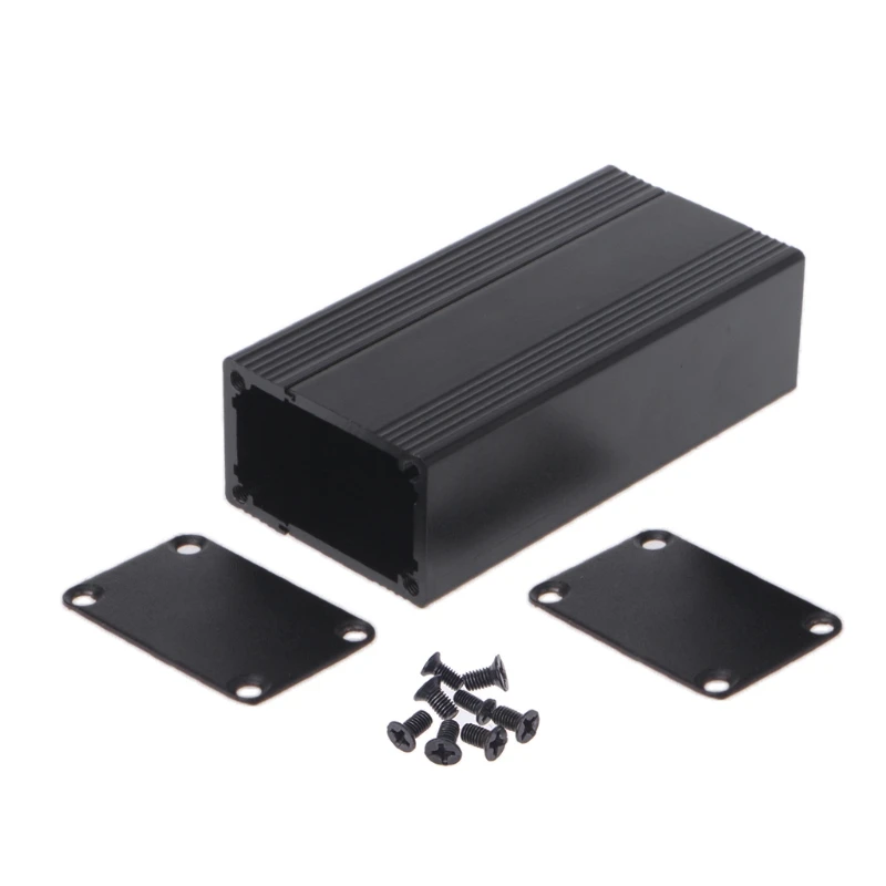 Hliníkový projektový box puzdro Elektronické puzdro DIY Prístroj 80x40x25mm križovatka