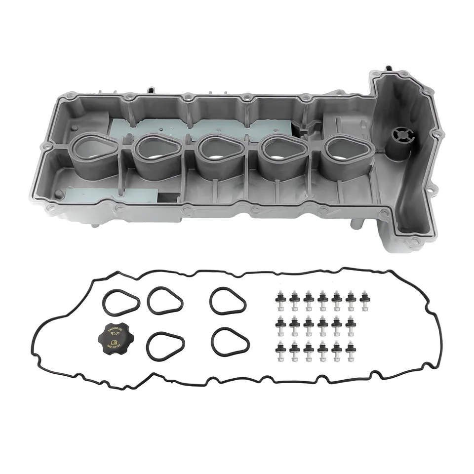 Hliníkový ventilový kryt a čiapka pre Chevy Colorado GMC Canyon Hummer H3 3.5L 2004-2006