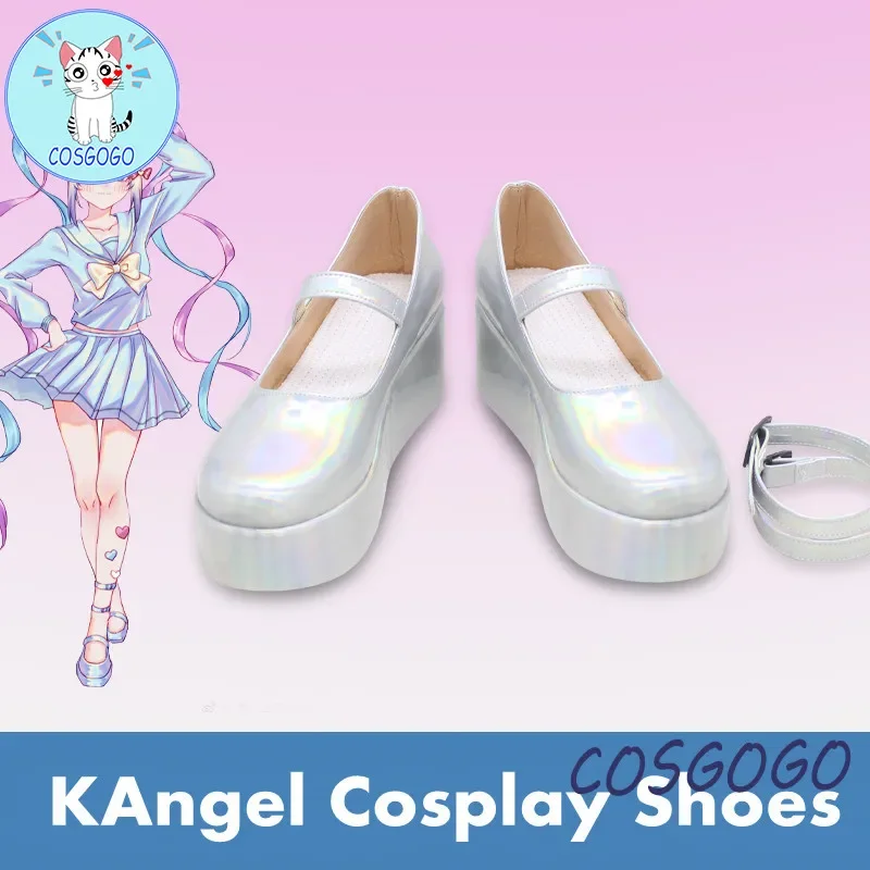 Hlolove Needy Girl predávkovanie Kangel Cosplay topánky Angel-chan krásne topánky Halloween Cosplay topánky