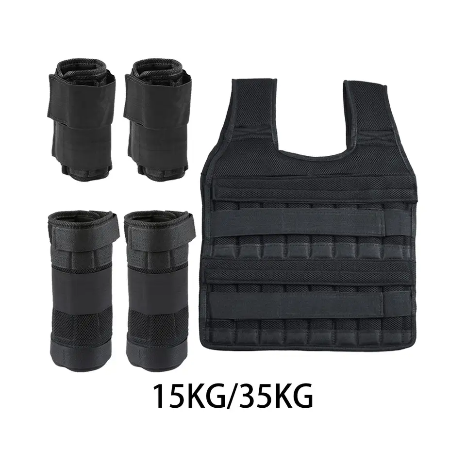 Hmotnosť vesty zápästie závažia na nohu váha bunda accs piesk nosenie načítava