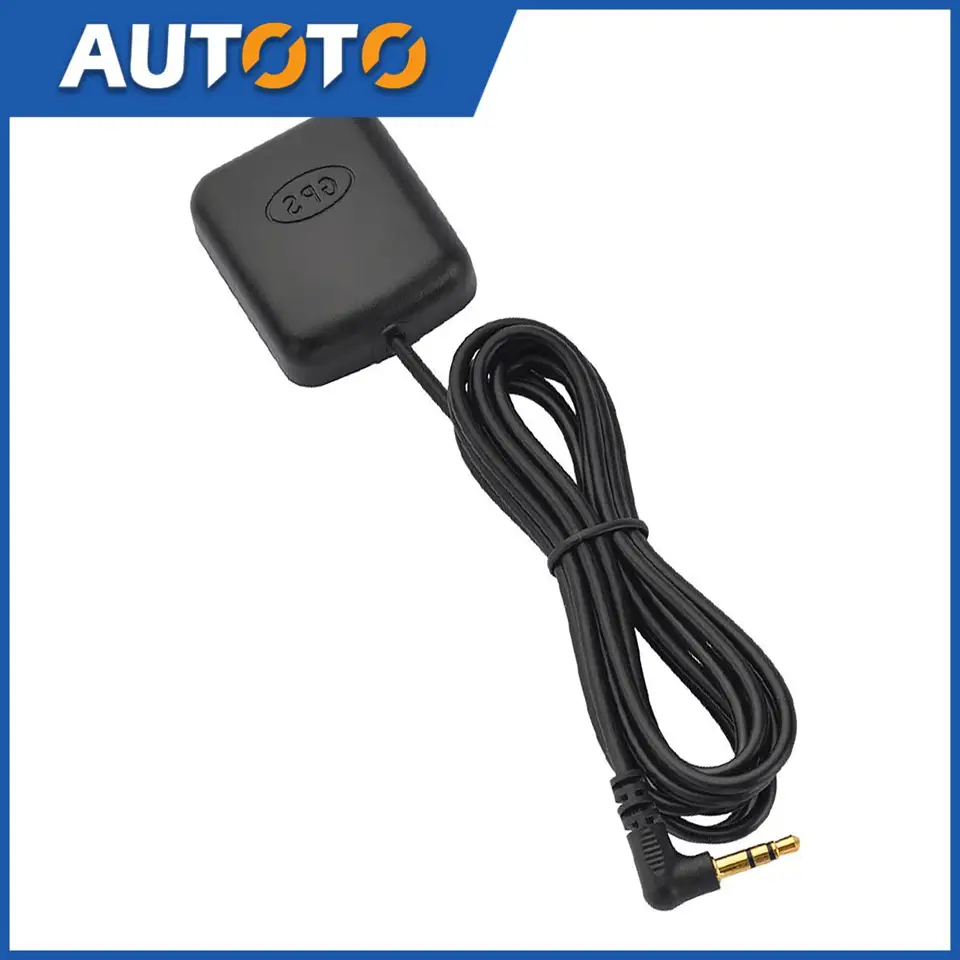 Hnacia anténa s hnacím rekordérom externá GPS anténa pre automobilové dosky SUV Dash Dash Dash Camera, 3,5 mm