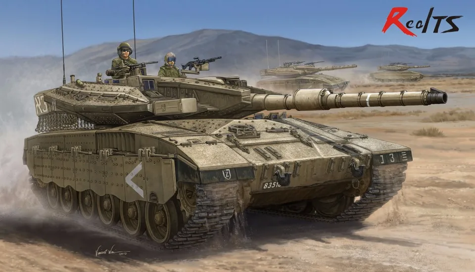 Hobby Boss Model 82441 1/35 IDF Merkava Mk.iiid Plast Model Kit Hobbyboss