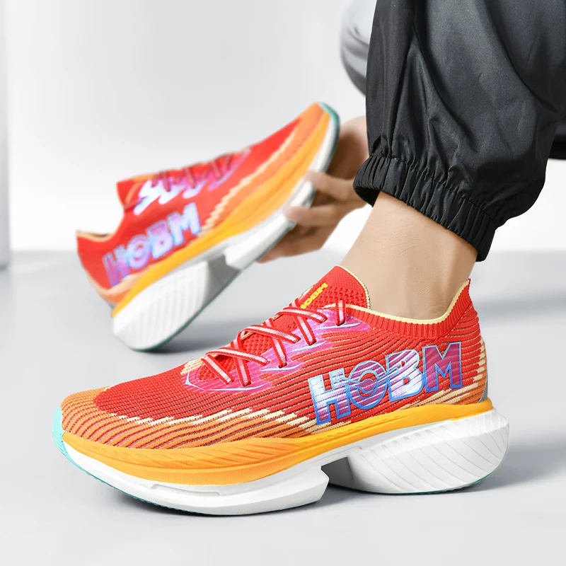 HOBM Pánske dámske tenisové topánky Running Walking Tlážničky Práca Príležitostne Comfor Lightweight Non-Slip Gym topánky pre mužov Športové topánky