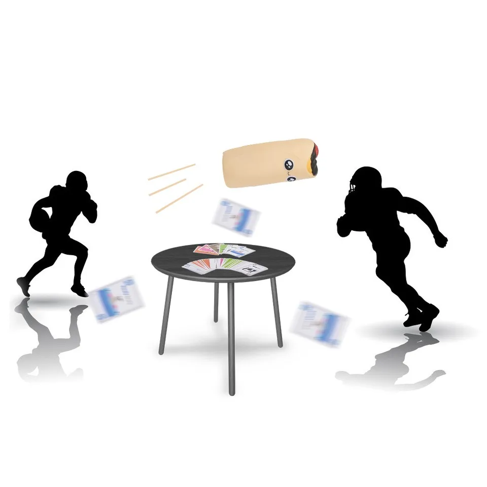 Hod hod Burrito Dodgeball Card Game pre rodinnú párty 7+ rokov stará hra