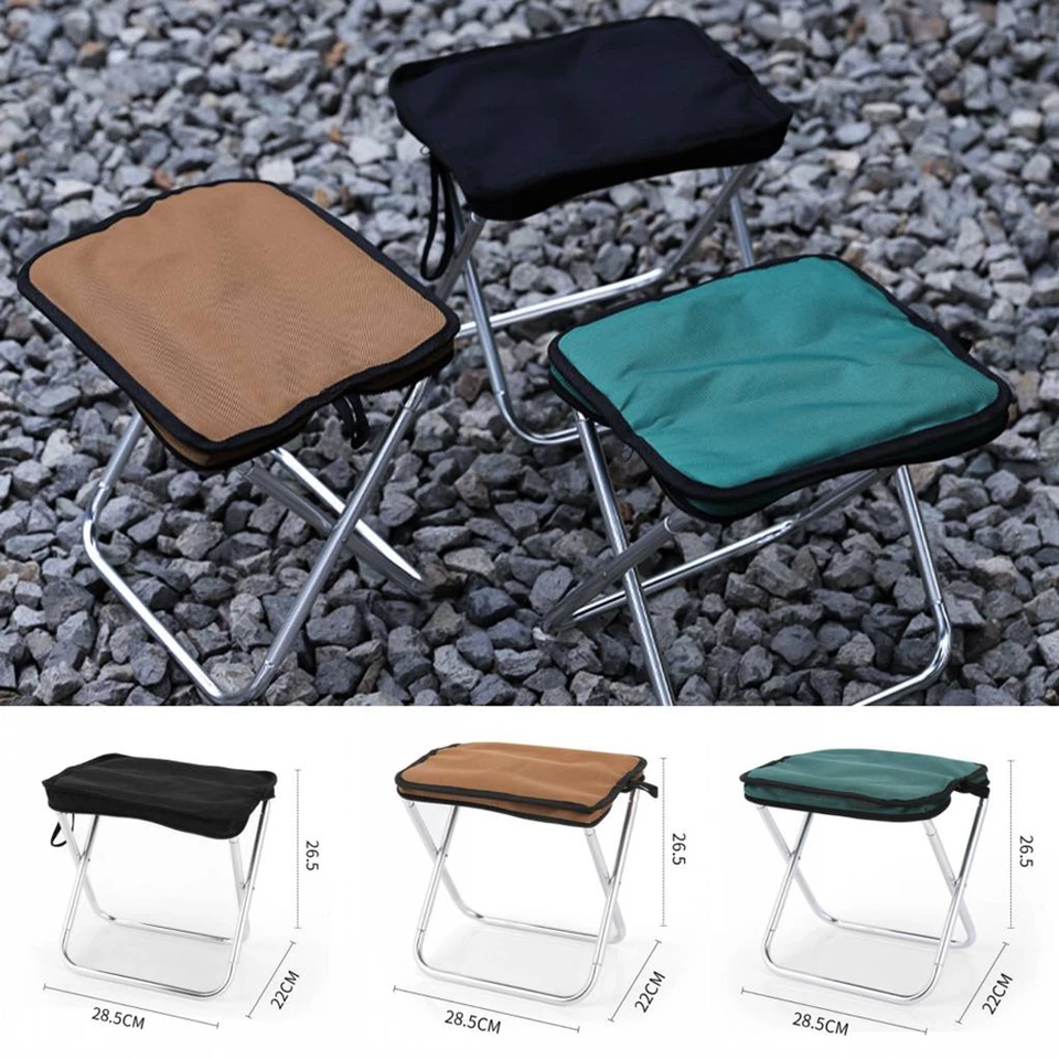 Hodnota vonku Faldstool Outdoor Hliník zliatina Prenosná skladacia rybárska stolička piknik kemping stolička kemping rybárska lavica maza