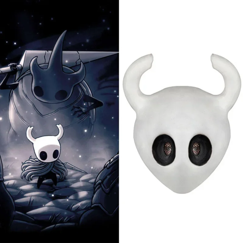 Hollow Knight Mask Game Cosplay Party Mask Halloween Role hra Kostým prilba Adventure Obliekanie vtipných hračiek Darček