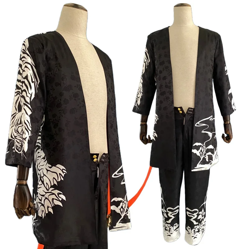 Holoun Tokio Revengers Anime Cosplay kostým Kazura Hanemiya Haori Zväzok 8 kryt