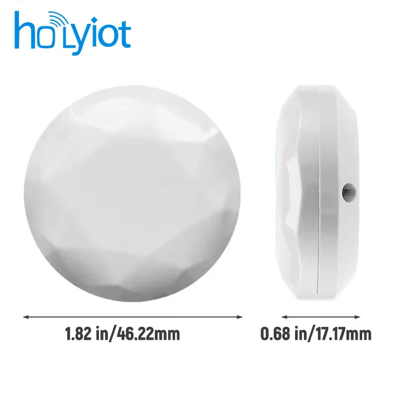 Holyiot NRF51822 IBEACON BLE Bluetooth Beacon Low Power Vzduch v vnútornom polohe vodotesný DLHODOBNÝ DOBROVATEĽNÝ MODUL IOT Zariadenie IoT