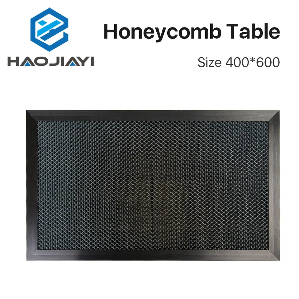 Honeycomb Working Tabuľka 400*600 mm prispôsobiteľná veľkosť dosky Platforma laserové diely pre CO2 laserový ryší rytlivý strih