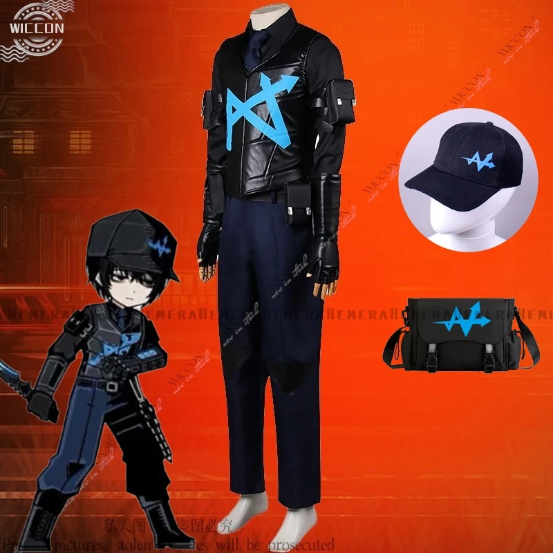 Hong Lu Cosplay kostým parochňa parochňa limbus cos Company Comic-Con Comping Clothing Role hra Battle Adult Kid Halloween Party