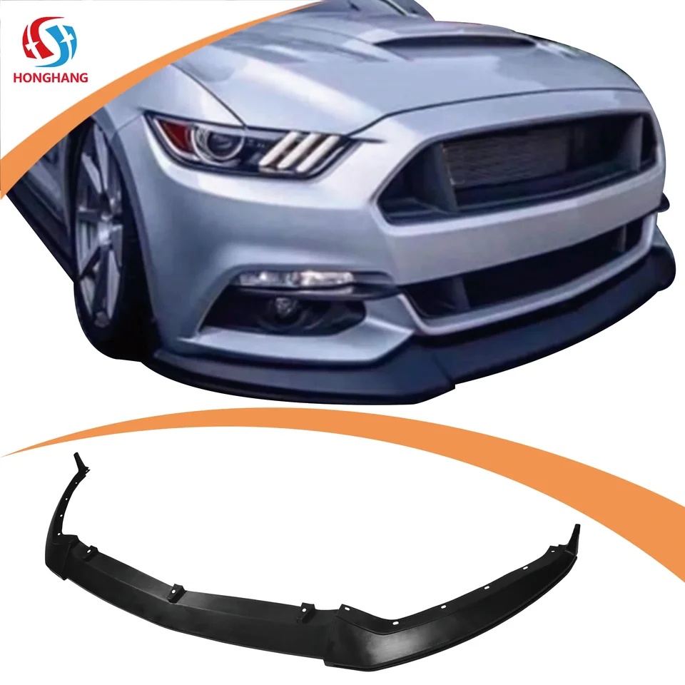 Honghang New Style Kit GT350 GT500 v štýle Mustang Front Lip pre Ford Mustang Accessories upravený 2015-2021 Vysoko kvalitný