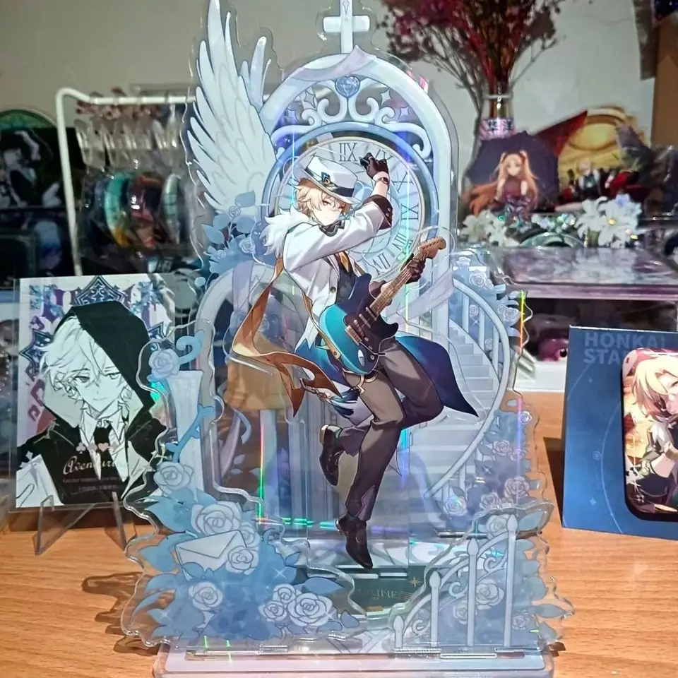 Honkai: Hviezdna železnica Aventurín anime figúrka akrylového stojanu Model Plate Disk DECON STRANCE FANT FANS DARČEK