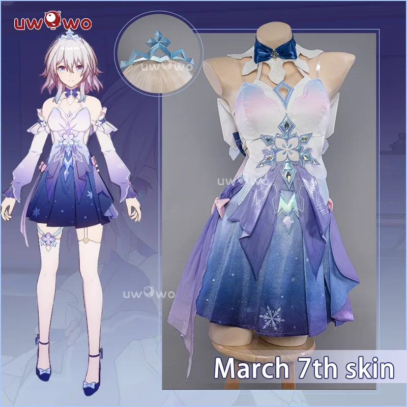 Honkai Star Rail 7. marca nová pokožka Ice Conservation HSR Cosplay kostým