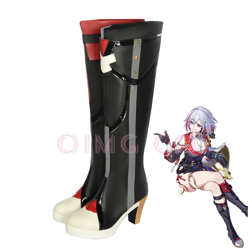 Honkai Star Rail Topaz Cosplay topánky anime čínsky štýl Halloween rola hrania rekvizity pre mužov