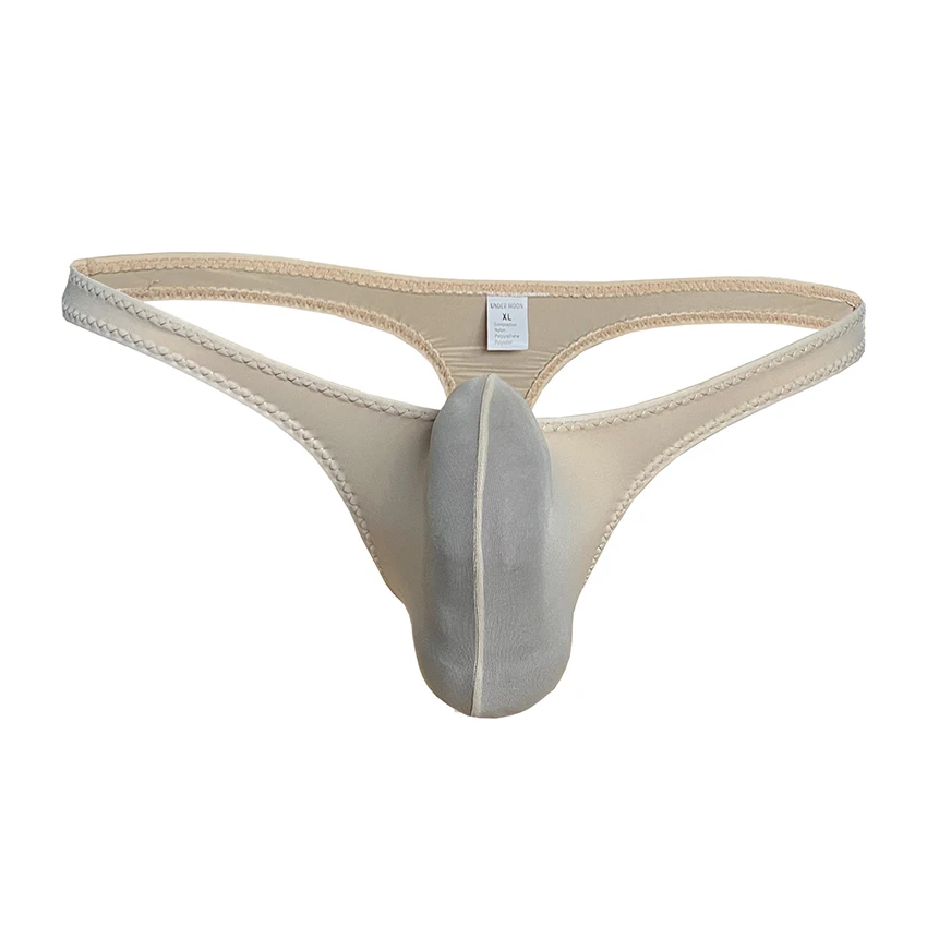 Hore vrecka Režiséry pánskeho tenkého ľadového hodvábneho tanga mužského mužského sexy spodnej bielizne G-Strings