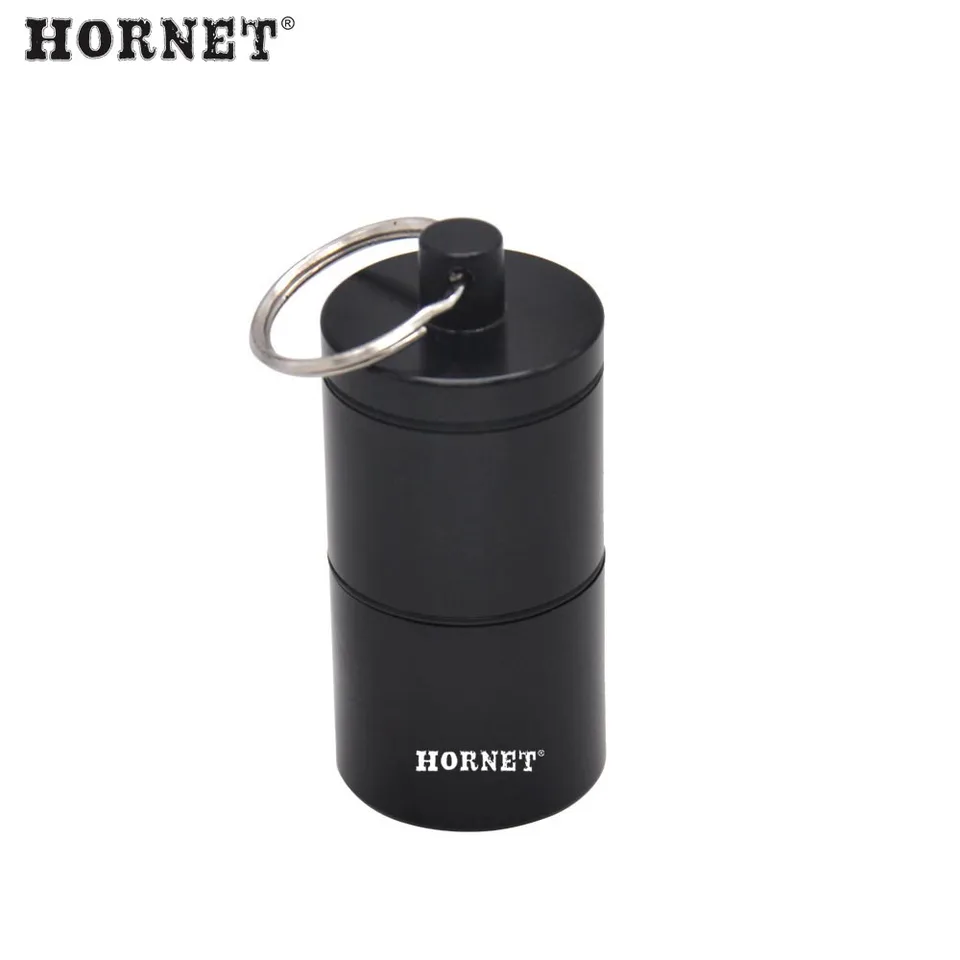 Hornet Stash Jar - vzduchotesný zápach, hliníkový bylinkový herb 2 vrstvy kontajnera korenia puzdro tabak môžete si ho zostaviť sami