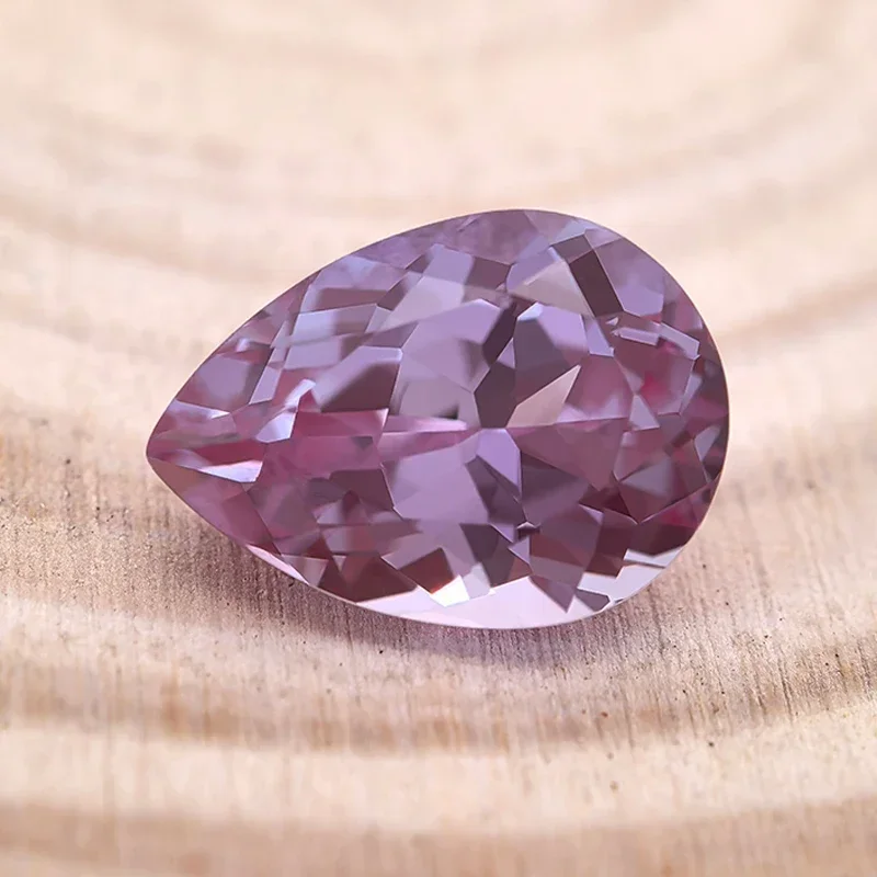 Horné laboratórium pestované Alexandrite Stone Tvar Purple farebné kúzla korálky voliteľné AGL certifikát pre kutilské šperky na výrobu šperkov