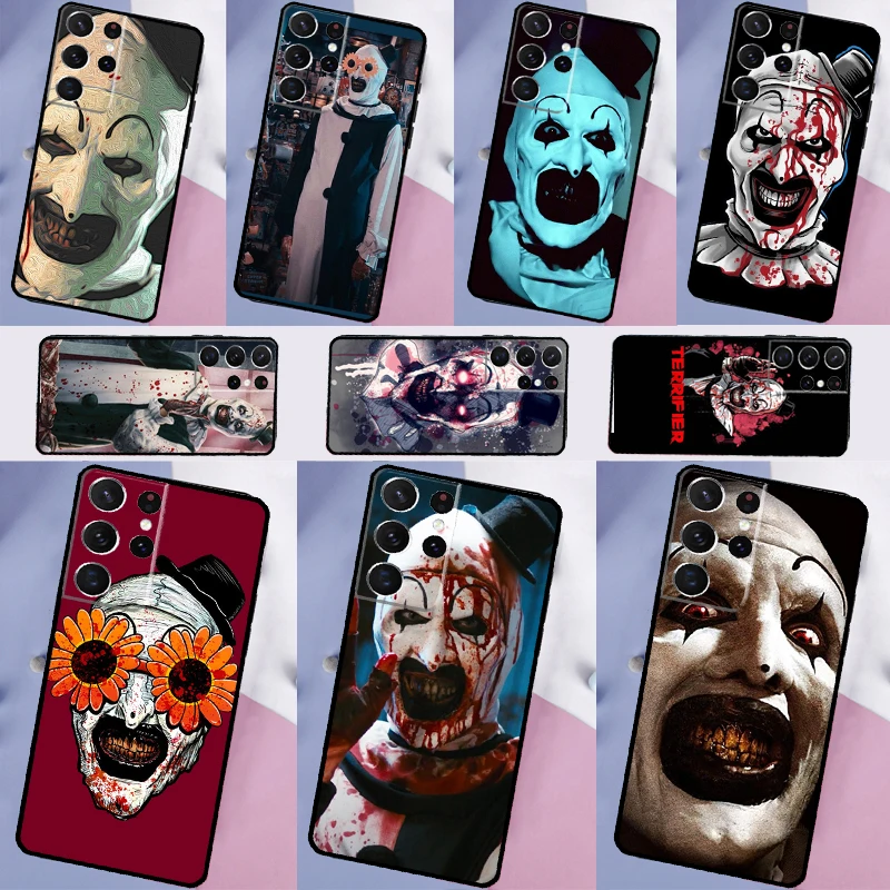 Horor Movie Terristire Puzdro pre Samsung Galaxy S23 S20 Fe S21 Fe S22 Ultra S8 S9 S10 plus poznámka 10 Poznámka 20 Ultra Cover