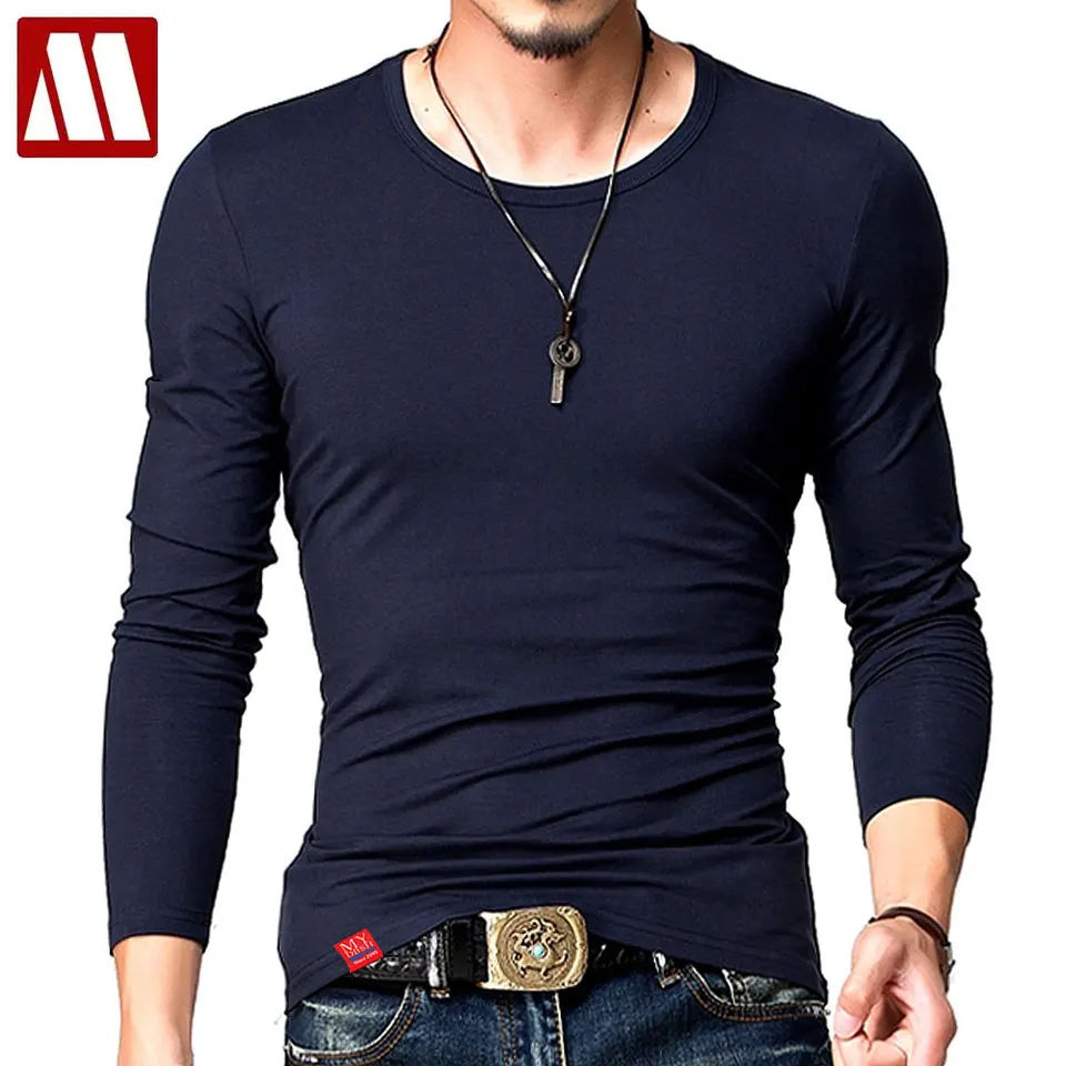 Horúca 2024 Nová jarná módna BRAND O NECK SLOW FIT THE THE THIRLE TREN MEN TREND TREN MENS Tričko Kórejské tričká 4xl 5xl A005