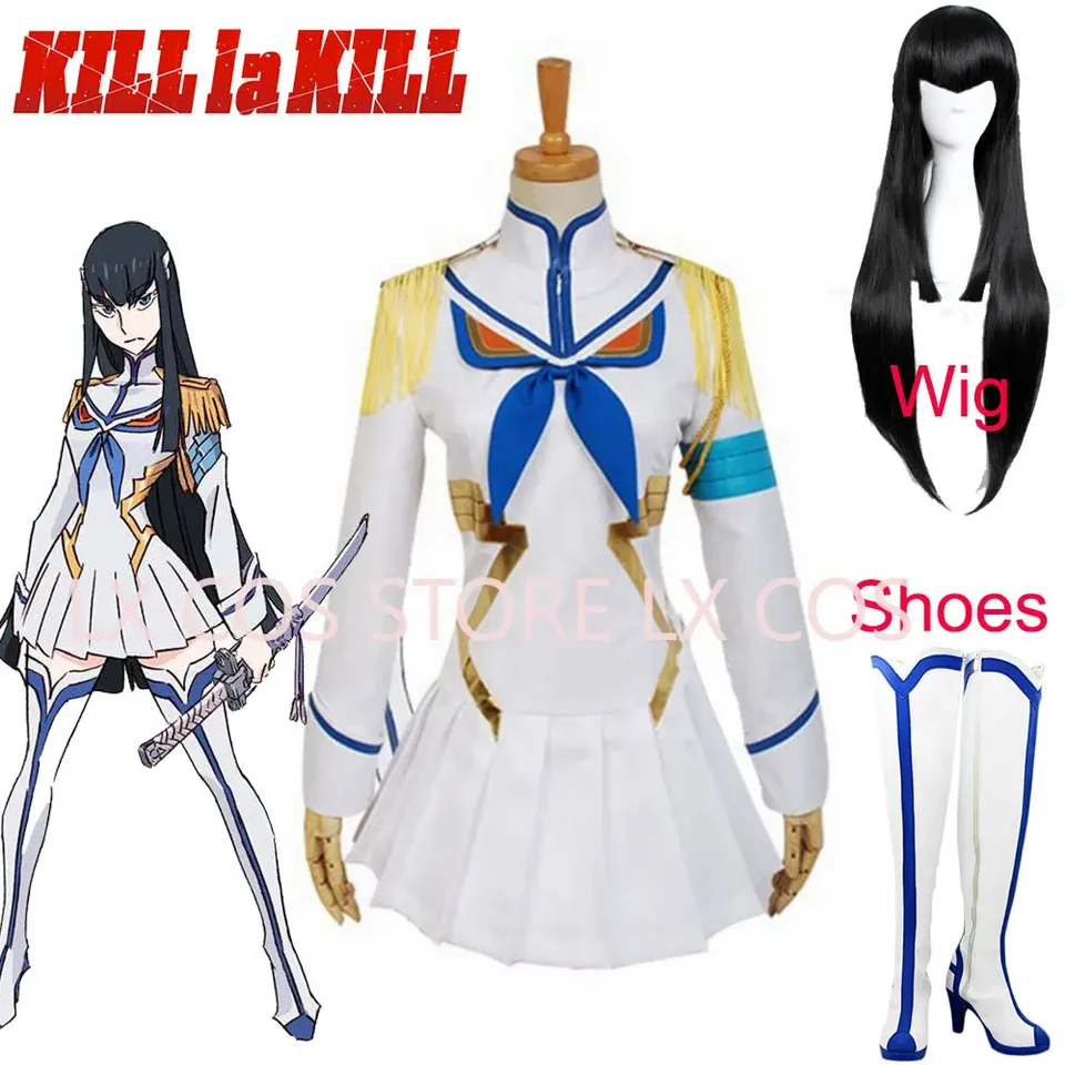 Horúca anime zabitie la Kill Satsuki Kiryuin Uniforma vyrobená kostým Cosplay Custome vyrobená
